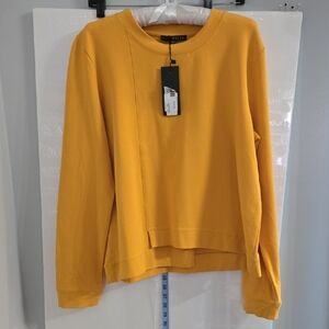 Vibrant Yellow/Mustard Long Sleeve Top